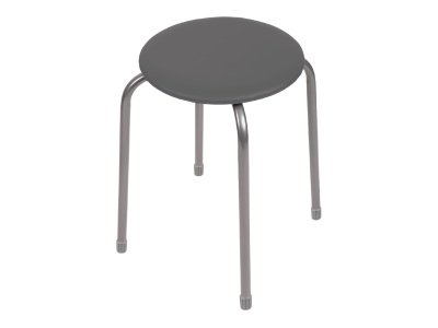 Изображение товара Табурет Ника эконом 2 NIKA 450х465мм серый в Миди Лтд