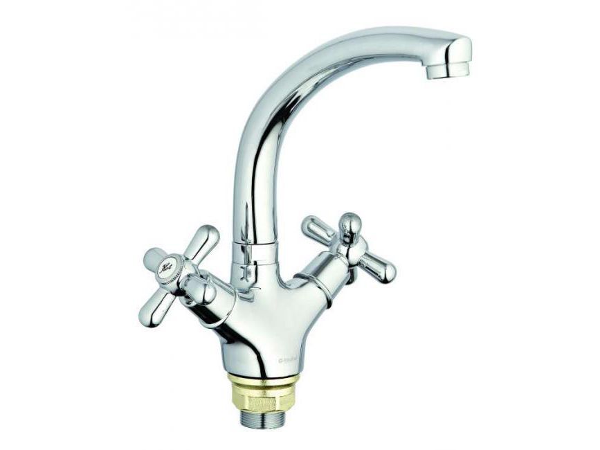 Смеситель G.LAUF кухня KOG 025А/725 лат гайка - фото в Миди Лтд Изображение товара Смеситель G.LAUF кухня KOG 025А/725 лат гайка в Миди Лтд