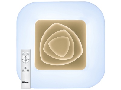 Светильник светодиодный Feron AL5540 с пультом ДУ 90Вт 3000-6500К 5600лм 450*100мм - фото в Миди Лтд Изображение товара Светильник светодиодный Feron AL5540 с пультом ДУ 90Вт 3000-6500К 5600лм 450*100мм в Миди Лтд