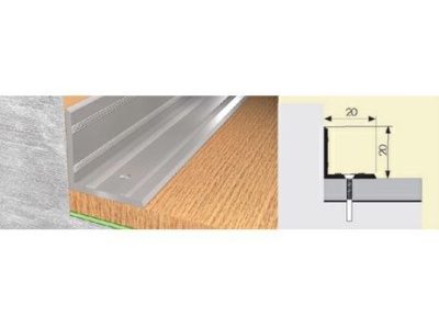 Изображение товара Угол 20*20 внутренний 0,9 дуб хельсинки в Миди Лтд