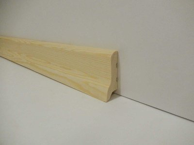 Плинтус гладкий евро сорт А-А 50 2,5м (20шт/уп) - фото в Миди Лтд Изображение товара Плинтус гладкий евро сорт А-А 50 2,5м (20шт/уп) в Миди Лтд