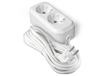 Удлинитель 2 гнезда с/з 7м (30шт/кор) - фото в Миди Лтд Изображение товара Удлинитель 2 гнезда с/з 7м (30шт/кор) в Миди Лтд