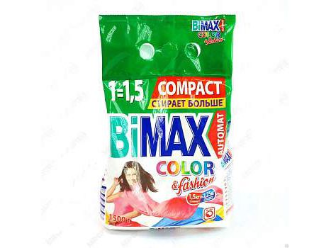 Изображение товара Стиральный порошок автомат BIMAX Колор 1,5кг  203561 в Миди Лтд
