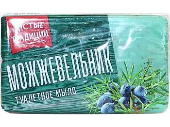 Изображение товара Мыло твердое ЧИСТЫЕ ТРАДИЦИИ Можжевельник п/п упаковка 160г (72шт/уп) в Миди Лтд