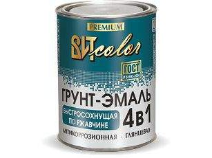 Грунт-эмаль по ржавчине ВИТ color быстросохнущий синий 18кг ГОСТ Р 51693-2000 (33шт/пал) - фото в Миди Лтд Изображение товара Грунт-эмаль по ржавчине ВИТ color быстросохнущий синий 18кг ГОСТ Р 51693-2000 (33шт/пал) в Миди Лтд