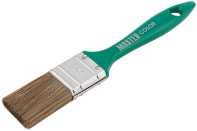 Кисть флейцевая толщ 11 мм натур щет нерж обжим пласт руч шир 30 мм - фото в Миди Лтд Изображение товара Кисть флейцевая толщ 11 мм натур щет нерж обжим пласт руч шир 30 мм в Миди Лтд