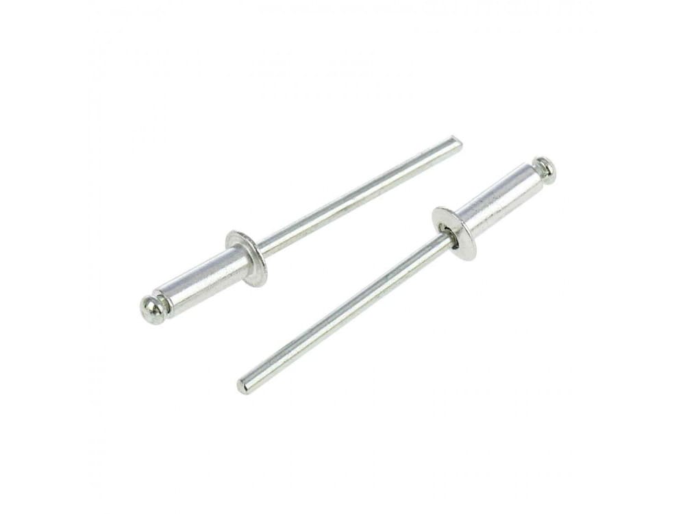 Заклепка  алюм/сталь 4*8 (1000 шт/уп) - фото в Миди Лтд Изображение товара Заклепка  алюм/сталь 4*8 (1000 шт/уп) в Миди Лтд