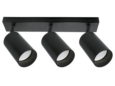 Светильник Feron ML203 GU10 черный настенно-потолочный под лампу - фото в Миди Лтд Изображение товара Светильник Feron ML203 GU10 черный настенно-потолочный под лампу в Миди Лтд