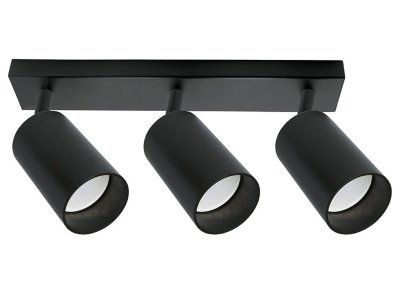 Светильник Feron ML203 GU10 черный настенно-потолочный под лампу - фото в Миди Лтд Изображение товара Светильник Feron ML203 GU10 черный настенно-потолочный под лампу в Миди Лтд