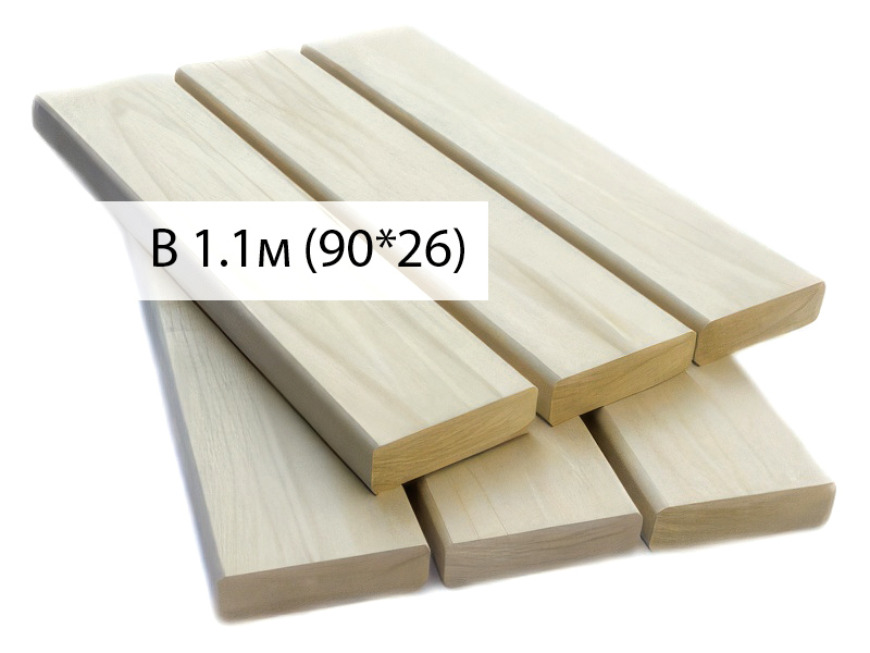 Полог Липа В 1.1м (90*26) (5шт/уп) - фото в Миди Лтд Изображение товара Полог Липа В 1.1м (90*26) (5шт/уп) в Миди Лтд