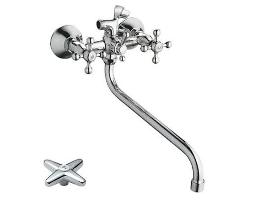 Смеситель ванна "Cron" длин. нос CN2220 - фото в Миди Лтд Изображение товара Смеситель ванна "Cron" длин. нос CN2220 в Миди Лтд