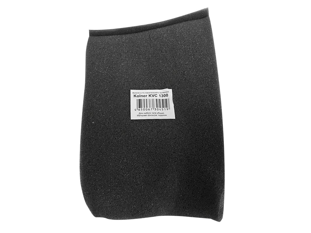 Изображение товара Поролоновый фильтр с черно-белым стикером для KVC1300 (5 шт) в Миди Лтд