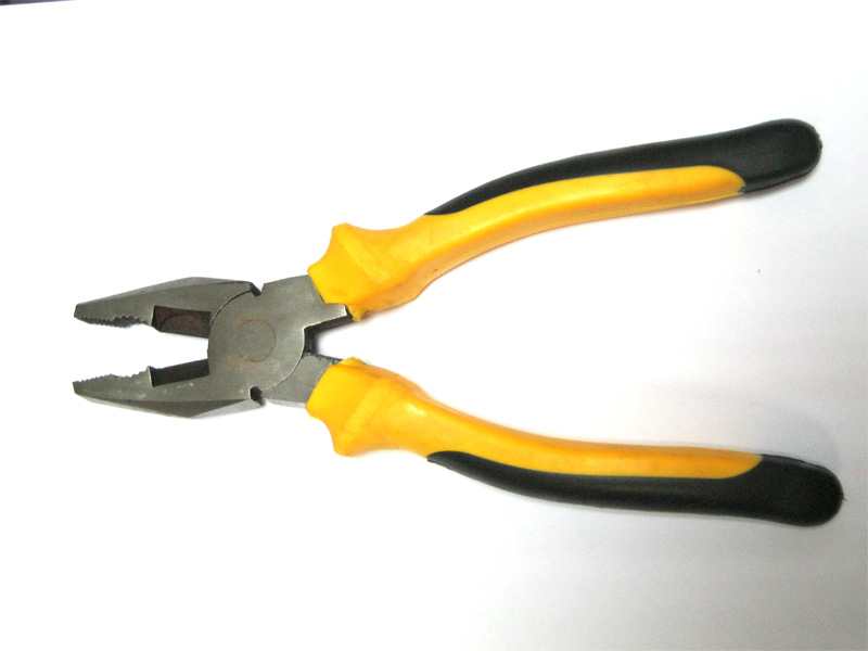 Пассатижи 200мм KAM-tools комбинированная ручка желт+черн (6шт/уп) - фото в Миди Лтд Изображение товара Пассатижи 200мм KAM-tools комбинированная ручка желт+черн (6шт/уп) в Миди Лтд