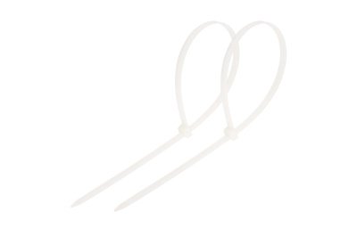 Изображение товара Хомуты нейлоновые белые 100х2,5мм (100 шт/уп) в Миди Лтд