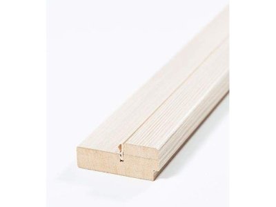 Брус коробочный МДФ деколайн телескопический беленый дуб 30*70*2070 (5шт/уп) - фото в Миди Лтд Изображение товара Брус коробочный МДФ деколайн телескопический беленый дуб 30*70*2070 (5шт/уп) в Миди Лтд