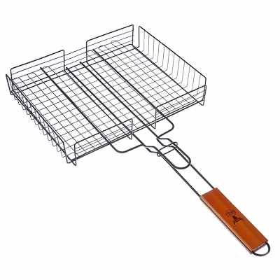 Изображение товара Решетка-гриль GRILLBOOM Антипригарное покрытие 24*30*6см (16шт/кор) в Миди Лтд