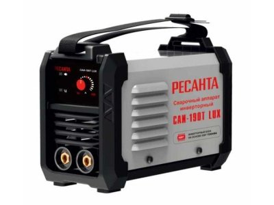Сварочный аппарат Ресанта LUX инверторный САИ 190Т - фото в Миди Лтд Изображение товара Сварочный аппарат Ресанта LUX инверторный САИ 190Т в Миди Лтд