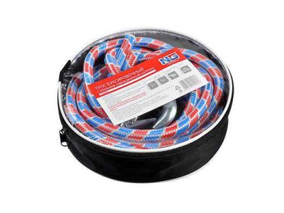 Трос буксировочный  5т NEW GALAXY с крюками авиационный капрон  длина 5м в чехле (15шт/кор) - фото в Миди Лтд Изображение товара Трос буксировочный  5т NEW GALAXY с крюками авиационный капрон  длина 5м в чехле (15шт/кор) в Миди Лтд