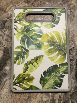 Доска разделочная пластик Тропики 30*20*1,2см SATOSHI (36шт/кор) - фото в Миди Лтд Изображение товара Доска разделочная пластик Тропики 30*20*1,2см SATOSHI (36шт/кор) в Миди Лтд