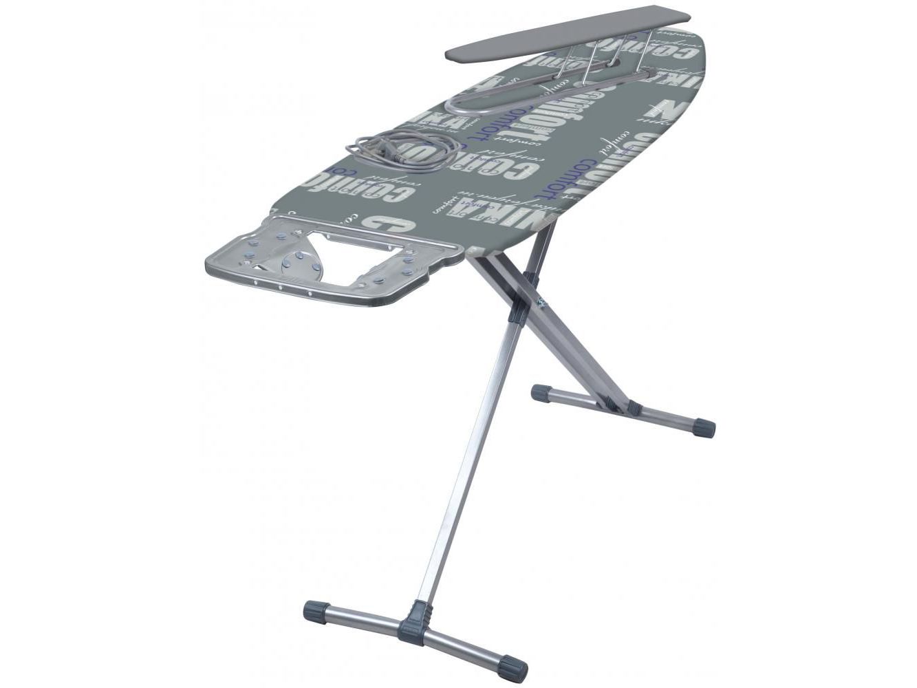 Доска гладильная NIKA 10+тефлон 1220х400 комфорт - фото в Миди Лтд Изображение товара Доска гладильная NIKA 10+тефлон 1220х400 комфорт в Миди Лтд