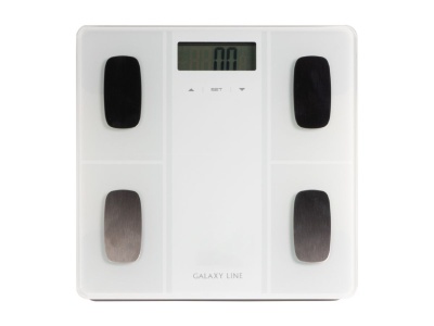 Изображение товара Весы напольные электронные GALAXY LINE GL 4854 максимальная нагрузка 180кг Белые Х в Миди Лтд