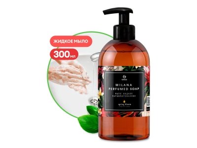 Изображение товара Мыло жидкое парфюмированное Milana Spiring Bloom 300мл (6шт/уп) в Миди Лтд