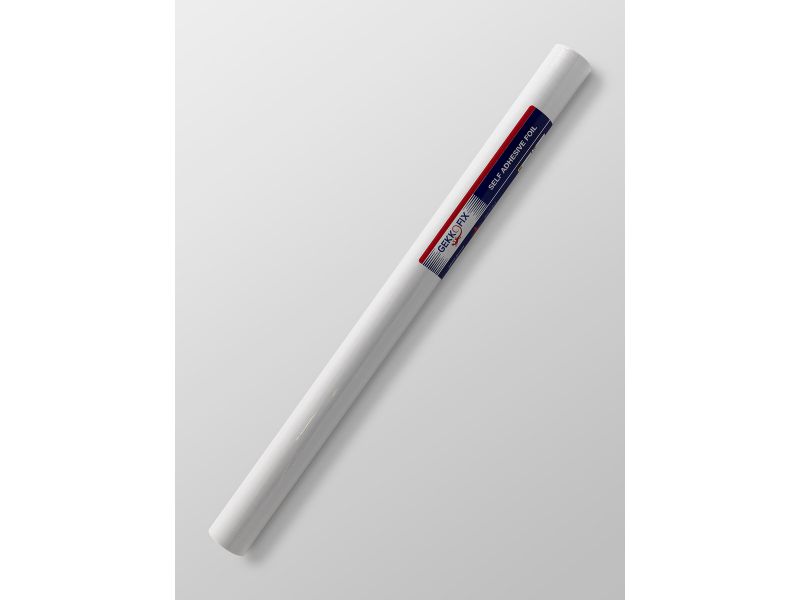 Изображение товара Плёнка самоклеющаяся "GEKKOFIX" белая матовая 0,9*2м в Миди Лтд