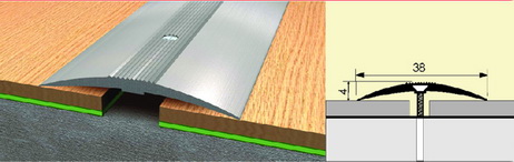 Изображение товара Стык 38 мм. 0,9 берёза в Миди Лтд