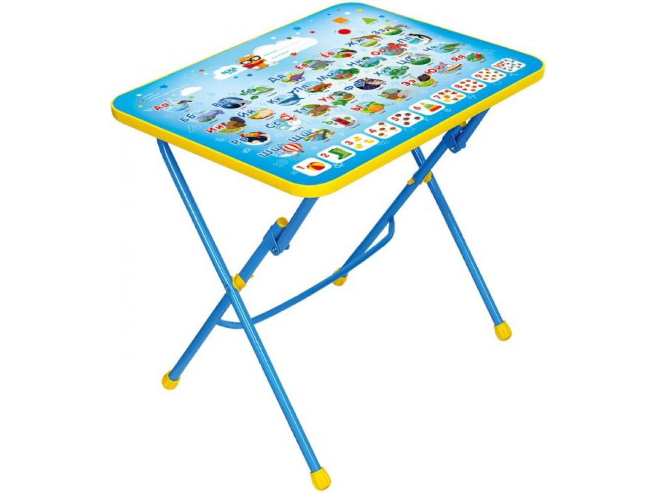 Стол детский NIKA Никки с азбукой - фото в Миди Лтд Изображение товара Стол детский NIKA Никки с азбукой в Миди Лтд