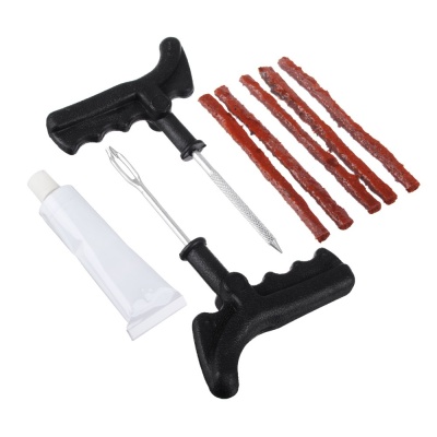 Набор для ремонта бескамерных шин №3: клей, 5 жгутов Y-инструмент NEW GALAXY - фото в Миди Лтд Изображение товара Набор для ремонта бескамерных шин №3: клей, 5 жгутов Y-инструмент NEW GALAXY в Миди Лтд