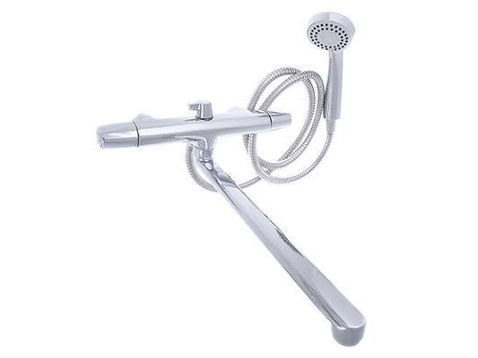 Смеситель для ванны с длинным изливом5          ХХ - фото в Миди Лтд Изображение товара Смеситель для ванны с длинным изливом5          ХХ в Миди Лтд