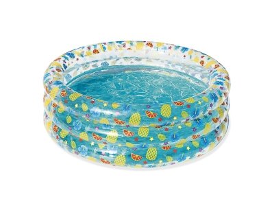 Изображение товара Бассейн надувной детский Тропические фрукты BESTWAY 150*53см 51045 в Миди Лтд