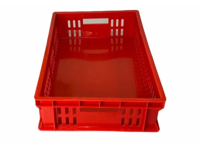 Ящик универсальный перфорированный 600*400*150 цветной - фото в Миди Лтд Изображение товара Ящик универсальный перфорированный 600*400*150 цветной в Миди Лтд