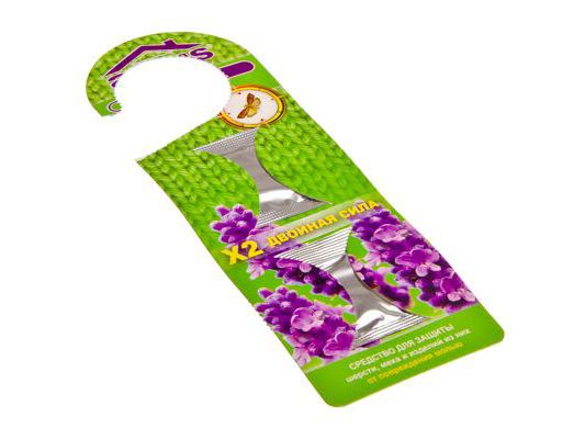 Крючок 2-ой от моли и кожееда Аргус    ХХ - фото в Миди Лтд Изображение товара Крючок 2-ой от моли и кожееда Аргус    ХХ в Миди Лтд