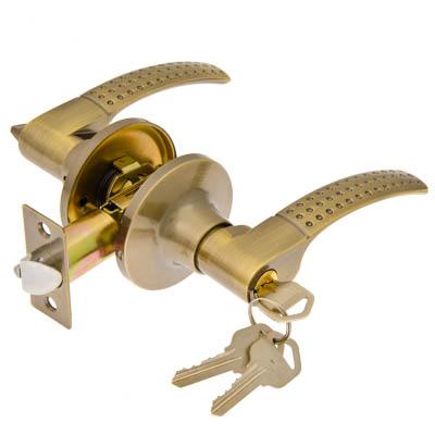 Замок ручка Бронза с ключом LARS   ХХ - фото в Миди Лтд Изображение товара Замок ручка Бронза с ключом LARS   ХХ в Миди Лтд