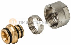 Изображение товара Конус 1/2"-16*2.0 для подсоединения трубы сшитого полиэтил. TIM (36шт) в Миди Лтд