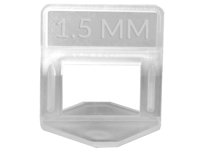 Зажим для СВП 1,5мм белый (100 шт/уп) - фото в Миди Лтд Изображение товара Зажим для СВП 1,5мм белый (100 шт/уп) в Миди Лтд