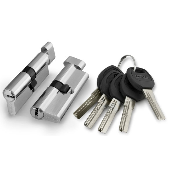 Цилиндр. механизм А2002Knob80 (35+10+35) CN никель c вертушкой - фото в Миди Лтд Изображение товара Цилиндр. механизм А2002Knob80 (35+10+35) CN никель c вертушкой в Миди Лтд