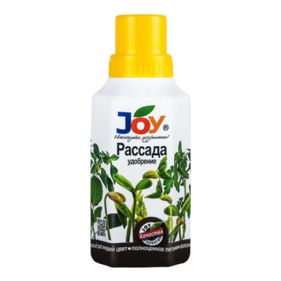 Удобрение жидкое JOY рассада (лигногумат) 0,33л - фото в Миди Лтд Изображение товара Удобрение жидкое JOY рассада (лигногумат) 0,33л в Миди Лтд