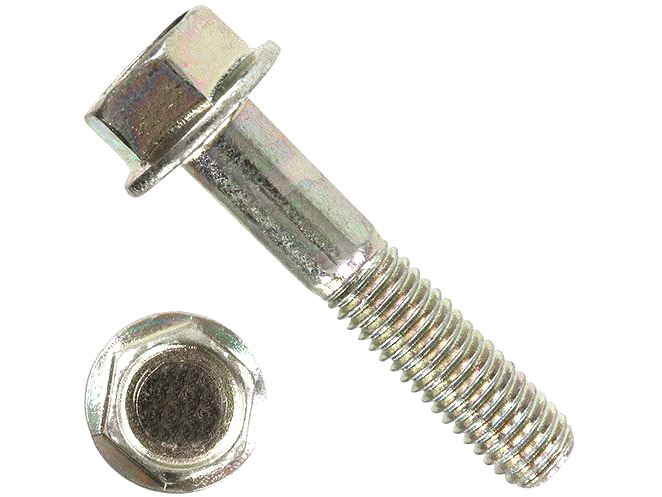 Болт 16х40 шест.гол.с фланцем высокопрочный к.п.10.9 DIN 6921  цинк (5шт/уп) - фото в Миди Лтд Изображение товара Болт 16х40 шест.гол.с фланцем высокопрочный к.п.10.9 DIN 6921  цинк (5шт/уп) в Миди Лтд