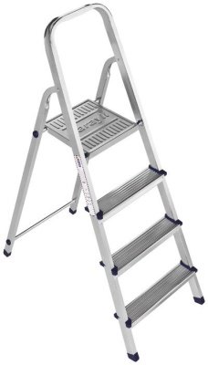Лестница-стремянка EUROPA 8-ми ступенчатая высота до верхней площ 167см 9.1кг - фото в Миди Лтд Изображение товара Лестница-стремянка EUROPA 8-ми ступенчатая высота до верхней площ 167см 9.1кг в Миди Лтд