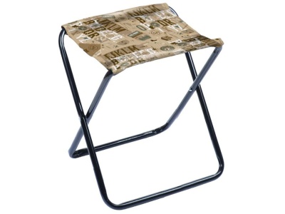 Стул складной походный NIKA 350x300x370 сафари - фото в Миди Лтд Изображение товара Стул складной походный NIKA 350x300x370 сафари в Миди Лтд