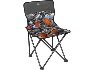 Стул складной походный со спинкой Премиум 3 NIKA 460x460x770 с камнями и кленовыми листьями X - фото в Миди Лтд Изображение товара Стул складной походный со спинкой Премиум 3 NIKA 460x460x770 с камнями и кленовыми листьями X в Миди Лтд