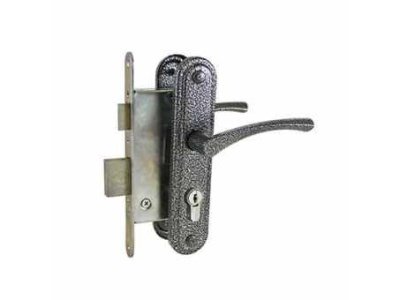 Замок врезной ЗВ4-3.07 серебро Птимаш (10шт/уп) - фото в Миди Лтд Изображение товара Замок врезной ЗВ4-3.07 серебро Птимаш (10шт/уп) в Миди Лтд