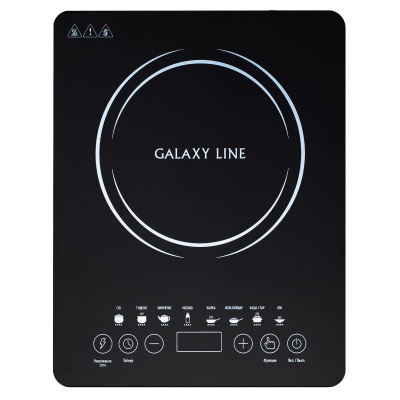 Изображение товара Плита индукционная GALAXY LINE GL 3065 2000Вт 8 программ сенсорное управление в Миди Лтд