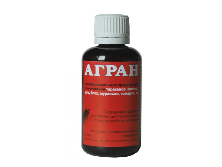 Средство Агран от насекомых 50мл 55% - фото в Миди Лтд Изображение товара Средство Агран от насекомых 50мл 55% в Миди Лтд