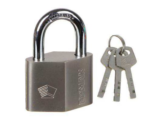 Замок навесной 40мм Ермак Страж (96шт/кор) - фото в Миди Лтд Изображение товара Замок навесной 40мм Ермак Страж (96шт/кор) в Миди Лтд