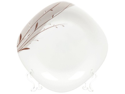 Тарелка десертная стеклокерамика квадратная 19см Daniks Орфей (6шт/уп) Х - фото в Миди Лтд Изображение товара Тарелка десертная стеклокерамика квадратная 19см Daniks Орфей (6шт/уп) Х в Миди Лтд