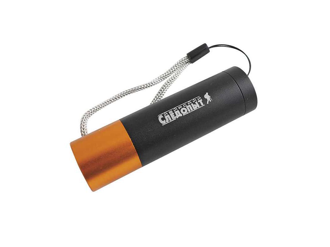 Изображение товара Фонарь ручной  91х25х25мм "Сибирский Следопыт" БЛИК, 1 LED, 3*ААА, алюминиевый корпус в Миди Лтд