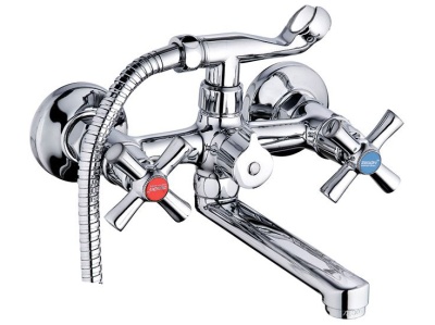 Смеситель для ванны короткий излив DMT3-A ZEGOR - фото в Миди Лтд Изображение товара Смеситель для ванны короткий излив DMT3-A ZEGOR в Миди Лтд